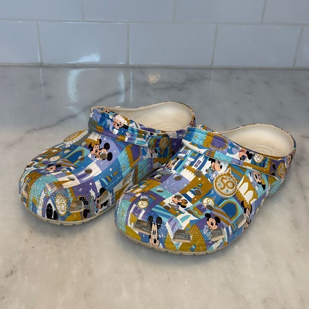 Walt Disney World Shoes 50th Anniversary Crocs